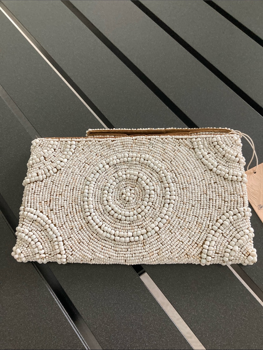 Tommy Bahama Beaded Clutch Wristlet